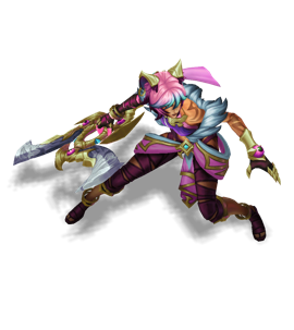 Primal Ambush Sivir Rose Quartz chroma