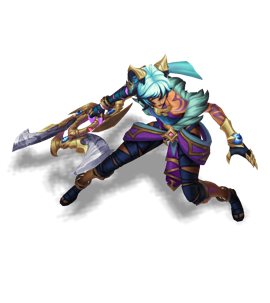Primal Ambush Sivir Turquoise chroma