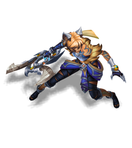 Primal Ambush Sivir Sapphire chroma