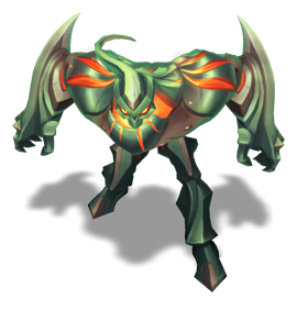 Battlecast Zac Emerald chroma