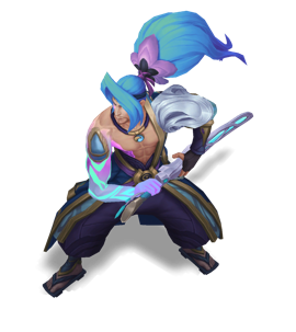 Spirit Blossom Yasuo Sapphire chroma