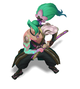 Spirit Blossom Yasuo Emerald chroma