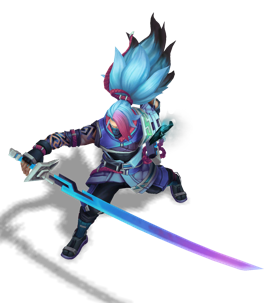Inkshadow Yasuo Sapphire chroma
