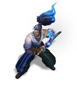 Foreseen Yasuo Sapphire chroma