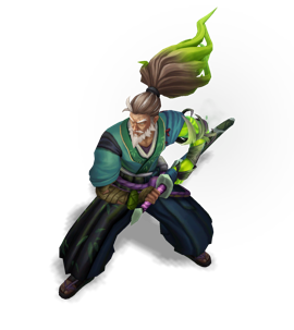 Foreseen Yasuo Emerald chroma
