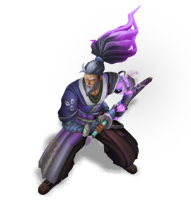 Foreseen Yasuo Amethyst chroma