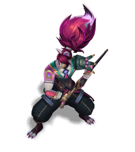 Battle Wolf Yasuo Rose Quartz chroma