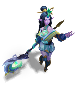 Spirit Blossom Soraka Turquoise chroma