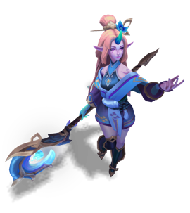 Spirit Blossom Soraka Sapphire chroma