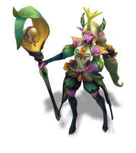 Faerie Court Soraka Emerald chroma