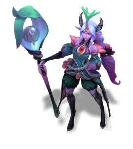 Faerie Court Soraka Turquoise chroma