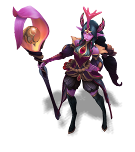 Faerie Court Soraka Obsidian chroma