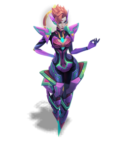 Strike Commander Camille Tanzanite chroma