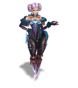 Winterblessed Camille Turquoise chroma
