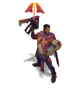Cyber Pop Akshan Ruby chroma