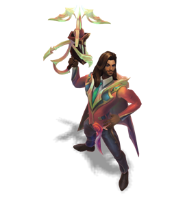 Crystal Rose Akshan Ruby chroma
