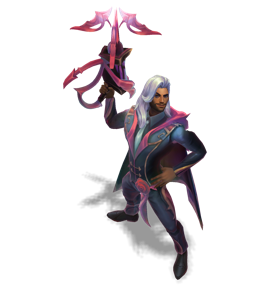 Crystal Rose Akshan Obsidian chroma