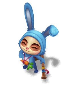 Cottontail Teemo Aquamarine chroma