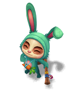 Cottontail Teemo Turquoise chroma