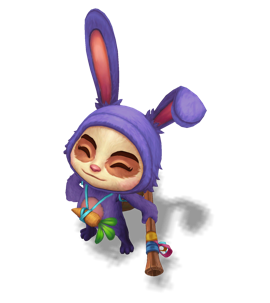 Cottontail Teemo Amethyst chroma