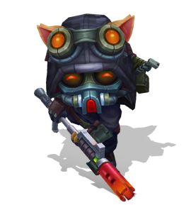 Omega Squad Teemo Obsidian chroma
