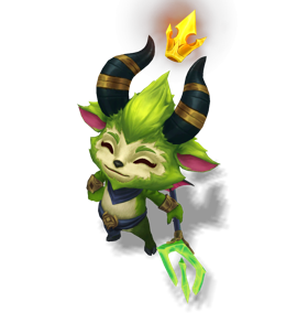 Little Devil Teemo Emerald chroma