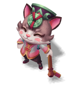 Firecracker Teemo Rose Quartz chroma