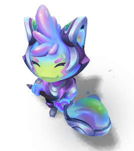 Space Groove Teemo Rainbow chroma