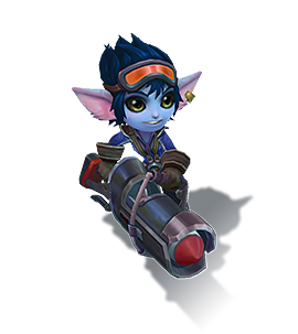 Rocket Girl Tristana Navy chroma