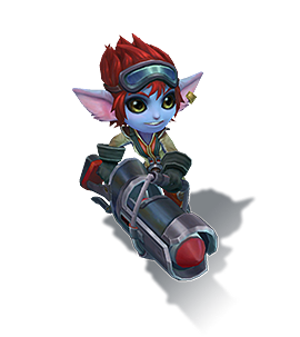 Rocket Girl Tristana Orange chroma