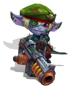 Omega Squad Tristana Emerald chroma