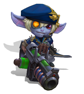 Omega Squad Tristana Sapphire chroma