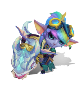 Dragon Trainer Tristana Rainbow chroma