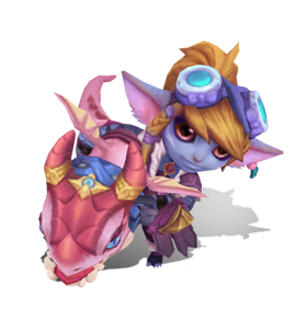 Dragon Trainer Tristana Rose Quartz chroma