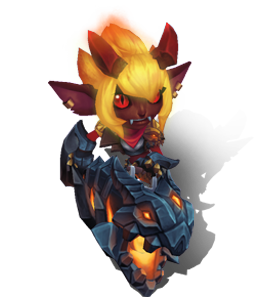 Little Demon Tristana Citrine chroma