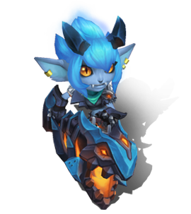 Little Demon Tristana Aquamarine chroma