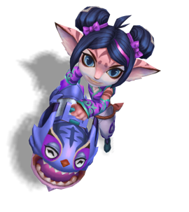 Firecracker Tristana Tanzanite chroma