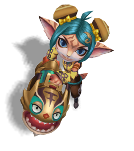 Firecracker Tristana Catseye chroma