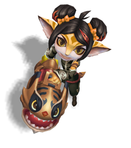 Firecracker Tristana Obsidian chroma