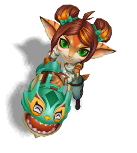 Firecracker Tristana Golden Tiger chroma