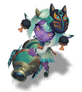 Spirit Blossom Tristana Turquoise chroma