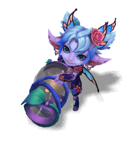 Faerie Court Tristana Sapphire chroma
