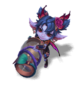 Faerie Court Tristana Obsidian chroma