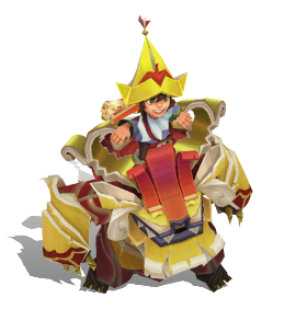 Papercraft Nunu & Willump Ruby chroma