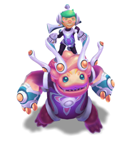 Space Groove Nunu & Willump Rose Quartz chroma