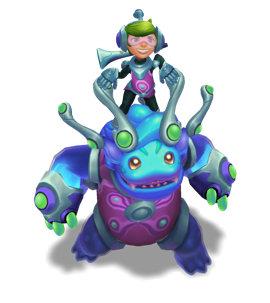 Space Groove Nunu & Willump Sapphire chroma