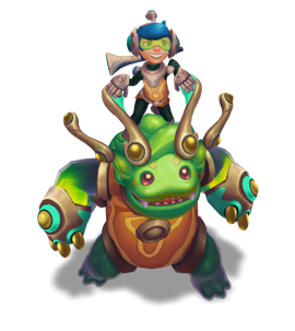 Space Groove Nunu & Willump Emerald chroma