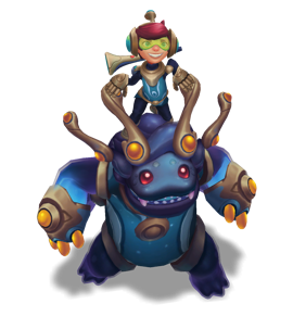 Space Groove Nunu & Willump Obsidian chroma