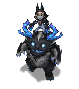 Fright Night Nunu & Willump Sapphire chroma