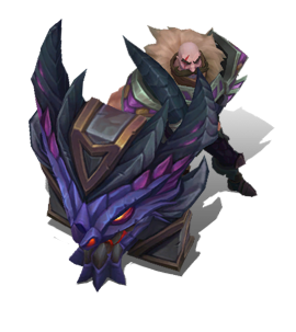 Dragonslayer Braum Amethyst chroma